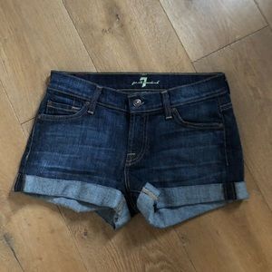 Jean shorts